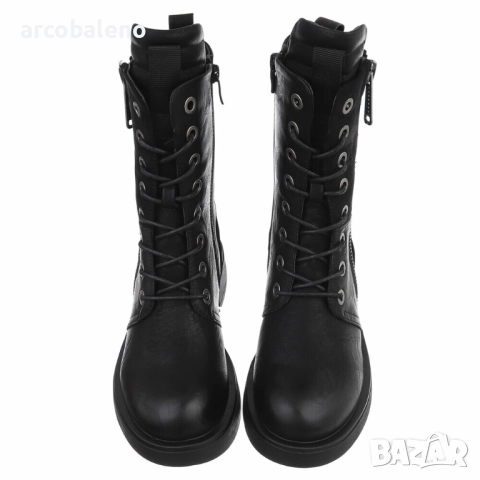 Дамски боти с връзки, 6цвята , снимка 14 - Дамски боти - 51763003