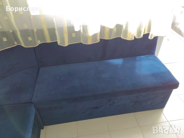Ъглов диван 190 см,много малко е ползван, снимка 2 - Дивани и мека мебел - 52554773