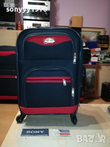 КУФАР НОВ ТЕКСТИЛ КОЛЕЛЦА 1008231307, снимка 6 - Куфари - 41813899