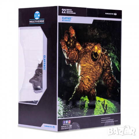 DC COLLECTOR MEGAFIG ACTION FIGURE CLAYFACE 30 CM, снимка 4 - Колекции - 36343100