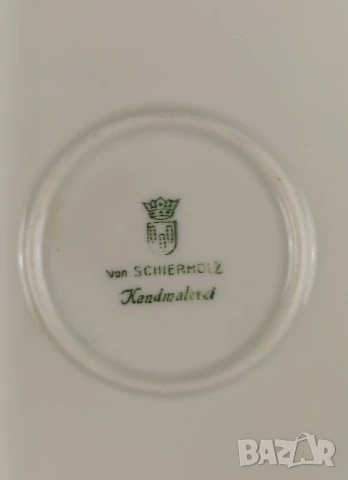 Порцеланово плато Schierholz, 30-те г., снимка 6 - Чинии - 50703869