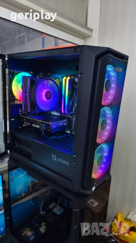 НОВ Геймърски компютър със 8/16-Ядрен Ryzen 7 / 12Gb Видеокарта / 16Gb RAM / SSD 1Tb / 650Watt, снимка 2 - Геймърски - 52714186