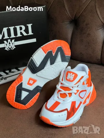 Amiri оранжеви дамски маратонки , снимка 2 - Маратонки - 48455923