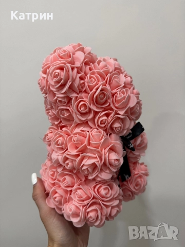 Мече от рози , снимка 2 - Романтични подаръци - 51629200