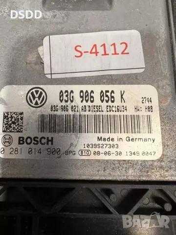 Компютър двигател / ECU 03G906056K 0281014900 EDC16U34 за VW Golf 5 1.9 TDI 105 кс, снимка 2 - Части - 48071355