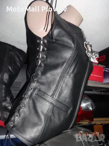 Дамски кожен елек - естествена телешка кожа - xs/s/m/l/xl -, снимка 3 - Аксесоари и консумативи - 49193159