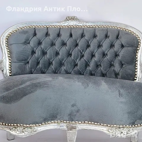 Детско канапе - Класик/Грей, снимка 6 - Дивани и мека мебел - 46361902