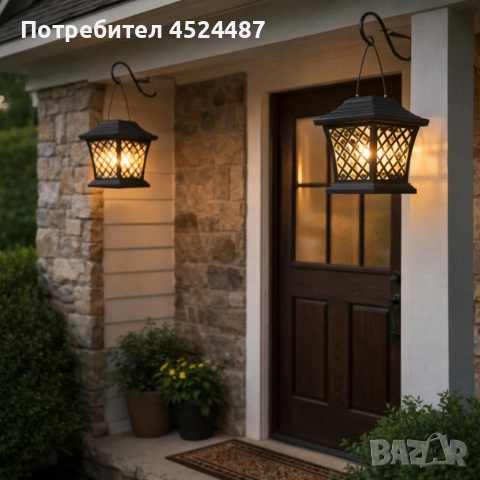 Многофункционална градинска соларна лампа XF-1012А - осветление и защита от насекоми, снимка 4 - Соларни лампи - 53782774