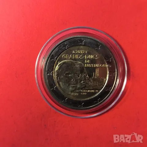 Люксембург 2 евро 2012 100 години от смъртта на Вилхелм IV