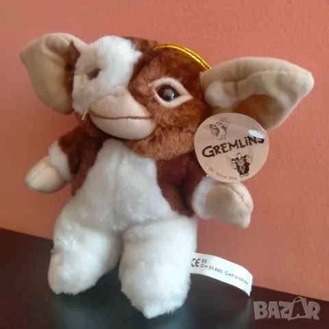 Плюшена играчка Gizmo Gremlins Warner Bros 1997 16 см Ново !, снимка 6 - Колекции - 47736337