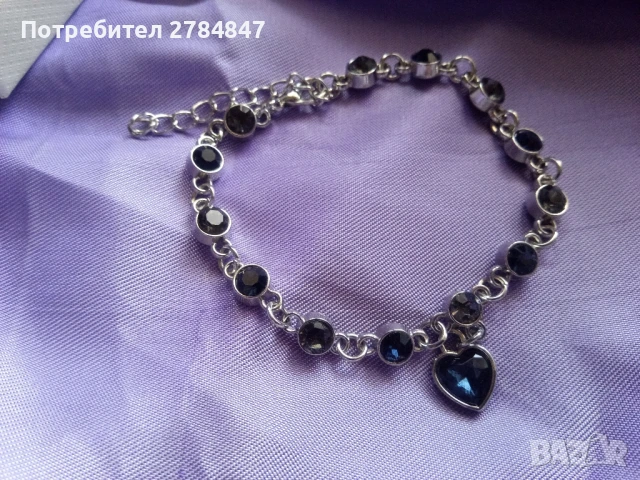 Гривна с кристали , снимка 4 - Гривни - 50552663