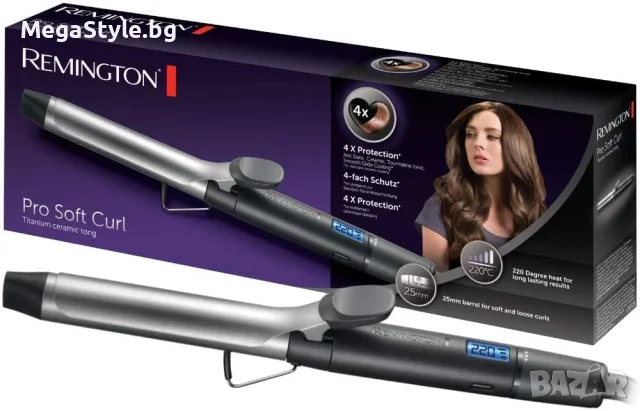 Маша за коса Remington Pro Soft Curl CI6525 (25 мм, 220°C), снимка 3 - Маши за коса - 55816812