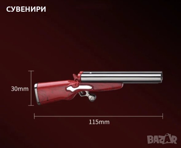 Газова запалка с формата на ловджийска пушка, снимка 9 - Запалки - 34602606