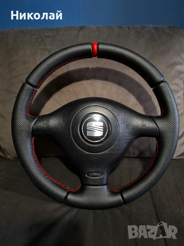 Спортен кожен волан за Seat / VW / Audi