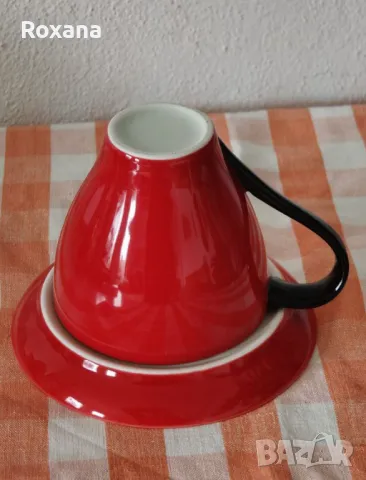 Чаша за чай с чинийка, снимка 8 - Чаши - 48772590