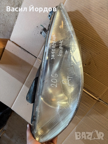 Десен Фар за Пежо 206 / Peugeot 206 / Десен Фар с забележки, снимка 2 - Части - 52253628