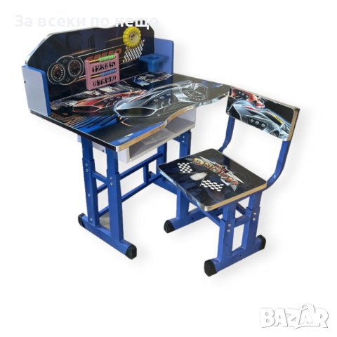 ✨Детски чин и стол с картинки за момчета - БЕЗПЛАТНА ДОСТАВКА, снимка 1