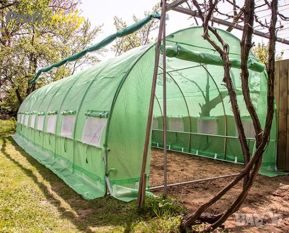 Парник / оранжерия 3х4 м - армиран РЕ 180 гр/м2, снимка 3 - Оранжерии - 35680415