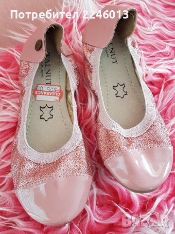 Нови блестящи цвички от естествена кожа, снимка 1