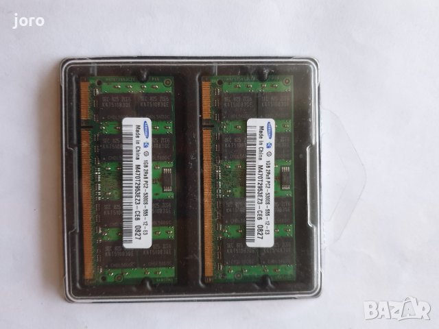 ram памет samsung 1gb ddr2, снимка 6 - Части за лаптопи - 39163699