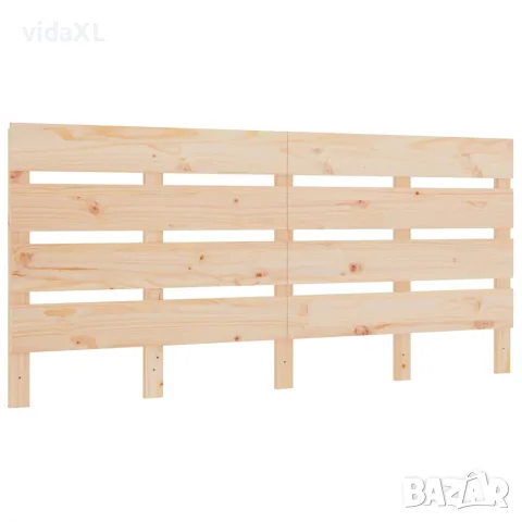 vidaXL Рамка за легло без матрак 200x200 см масивна чамова дървесина, снимка 9 - Спални и легла - 56146601