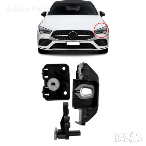 Комплект щипки за захващане на фар Mercedes A-Class W177, CLA-Class W118/C118, снимка 4 - Аксесоари и консумативи - 55844881