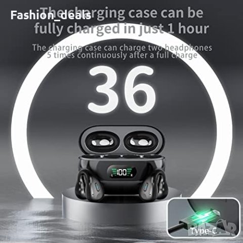 Нови Водоустойчиви Bluetooth Безжични спортни слушалки, снимка 2 - Bluetooth слушалки - 41619552