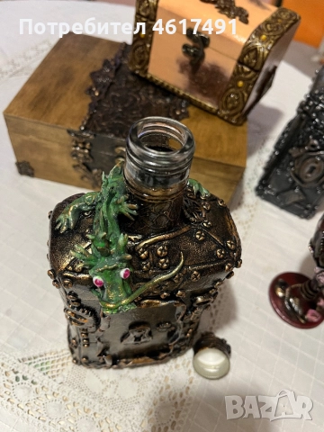 Бутилка за алкохол с дракон🐲🥃🍾, снимка 2 - Други - 52541059