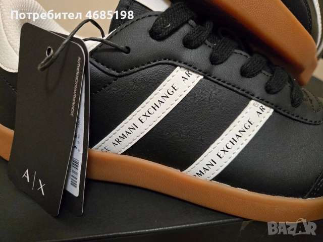 Чисто нови оригинални маратонки Armani Exchange, снимка 3 - Маратонки - 52819059