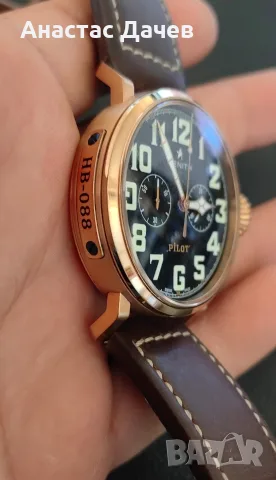 Часовник ZENITH - PILOT, снимка 6 - Мъжки - 56057191