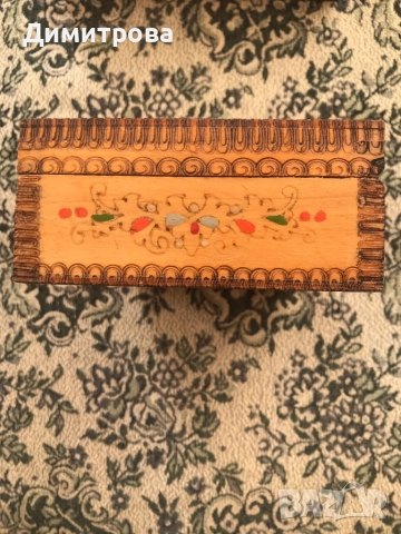 Пирографирани битови кутии - 6 бр., снимка 14 - Други - 52775679