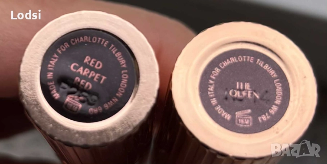 Червила Charlotte Tilbury Red Carpet Red и The Queen, снимка 2 - Декоративна козметика - 51918003