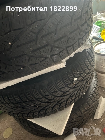 4 зимни гуми 195/65/15 комплект със железни   джанти  , снимка 9 - Гуми и джанти - 52186375