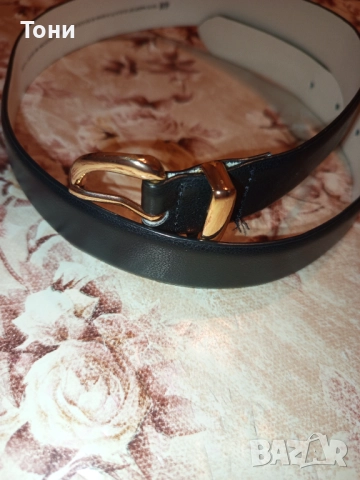 H&M Нов Дамски Кожен Колан S/95см, снимка 14 - Колани - 52675800