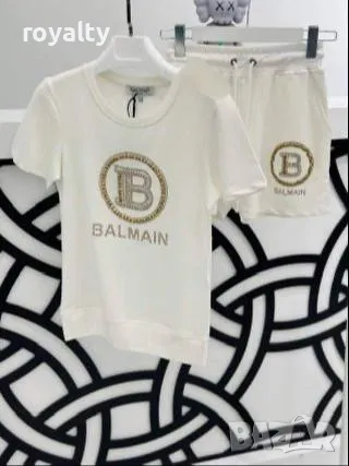 Памучни дамски комплекти Balmain , снимка 4 - Комплекти - 50049458