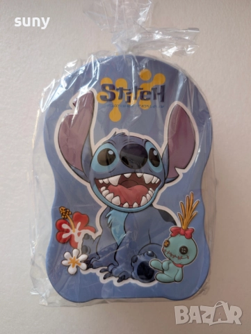 Метална касичка с катинарче Стич