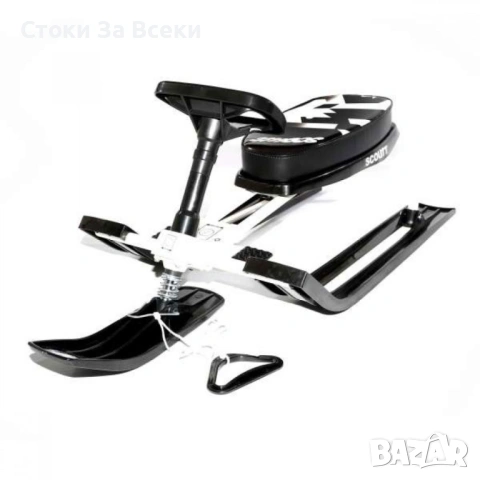 Зимна шейна Mustang с кормило и метална спирачка, снимка 4 - Зимни спортове - 53039319