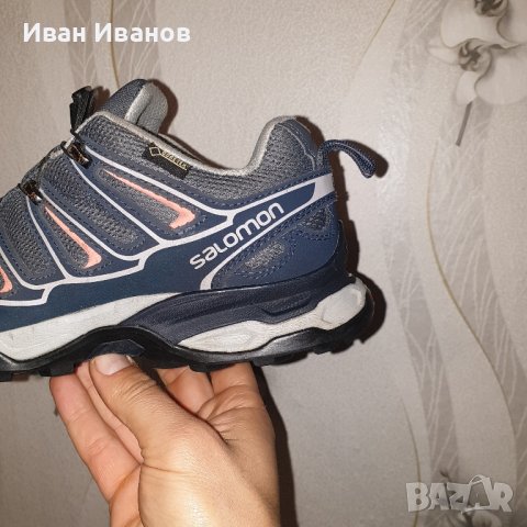туристически обувки/маратонки  Salomoчn X Ultra ll GTX  номер 39-39 1/3, снимка 3 - Други - 40287559