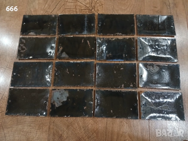 Стари емайлирани табели с номера, снимка 2 - Други ценни предмети - 52214329