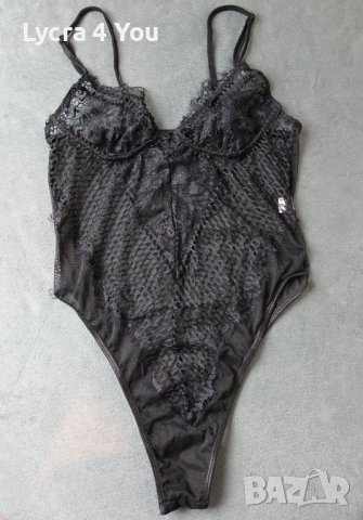 М ново черно дамско боди, снимка 11 - Бельо - 42240728