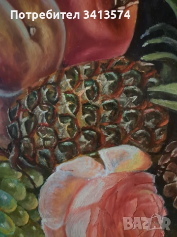  Стара картина .Маслена,платно, снимка 6 - Колекции - 51126167