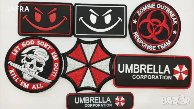 Нашивки, Пачове с Велкро и Топло Лепене, Рок, Военни, Емотикони, Комикс, Фитнес, Пакет 5бр, снимка 7 - Други - 48825380