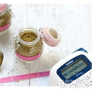 НОВ Brother P-Touch PT-H107B етикет принтер Label Maker до 12 mm, снимка 5 - Принтери, копири, скенери - 53774852