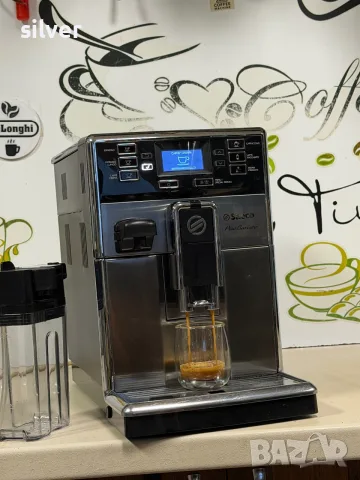 Кафемашина кафе автомат Saeco PicoBarista с гаранция, снимка 7 - Кафемашини - 55997146