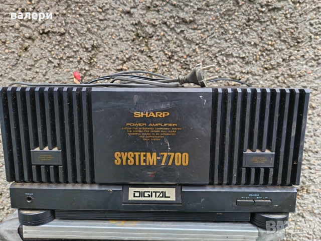 Усилвател Sharp System 7700 внос от Германия 650 WATTS Тегло 11Кг.