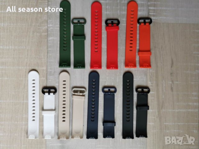 Резервни силиконови верижки/ каишки за XIAOMI Mi Watch Lite, снимка 1 - Каишки за часовници - 40164127