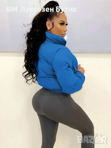 🍂❄️ Късо Дамско Яке за Есен/Зима ❄️🍂, снимка 3 - Якета - 51808998