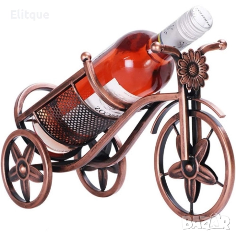 Метална поставка за вино Колело, снимка 9 - Други стоки за дома - 52709852