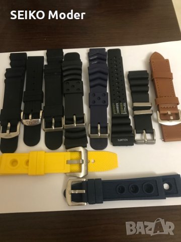 Seiko Jubilee ,Citizen дайвърска гума ,верижки неръждаема стомана,кожени каишки, снимка 3 - Каишки за часовници - 31264322