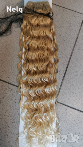 Естествени чупливи коси, снимка 3 - Аксесоари за коса - 36493205